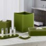 Lend a serene earthy feel to your bathroom atmosphere with the Moss Bath Accessory Collection!
