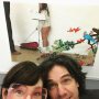 Yay, look who visited my exhibition today! ❤️❤️❤️ @pieterhilhorst - #asmartgirlispreparedforherfuture at @vriendvanbavink (with @broekmanbarbara!)