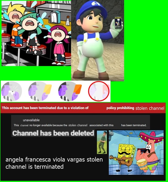 it looks stanley the bugman was appeared after angela is terminated because the true stolen channel is finally gone because jewels of rome collected