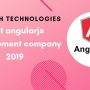 Best angularjs development company 2019