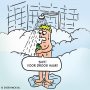 Shit! Voor droog haar! #cartoon