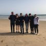 Na vanochtend de paarden gereden en weer gekeurd (voor volgende week) te hebben, nu tijd voor wat ontspanning op het strand!!#goodtimes