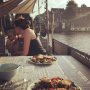 food on the deck