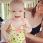 Bought Mia her first swimsuit! 🍉😍🍉