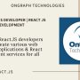 Hire reactjs developer | React JS development | OnGraph